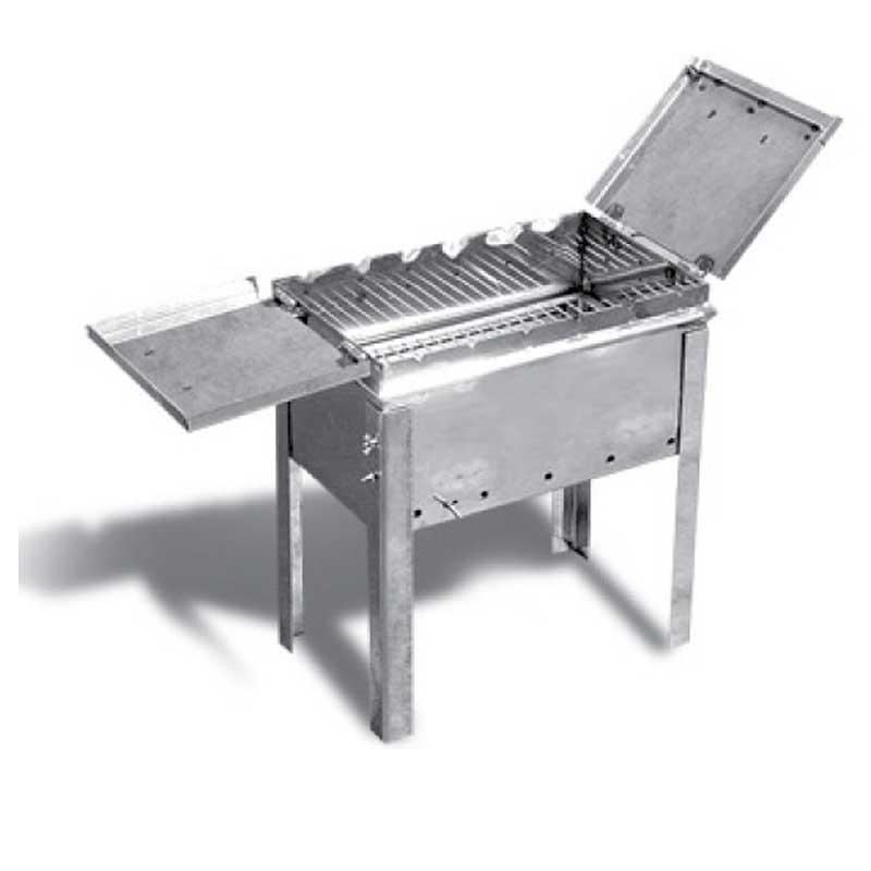 Мангал из нержавеющей стали "Мангал-коптильня Средний"