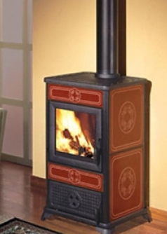 Печь Edilkamin NINFA BORDEAUX