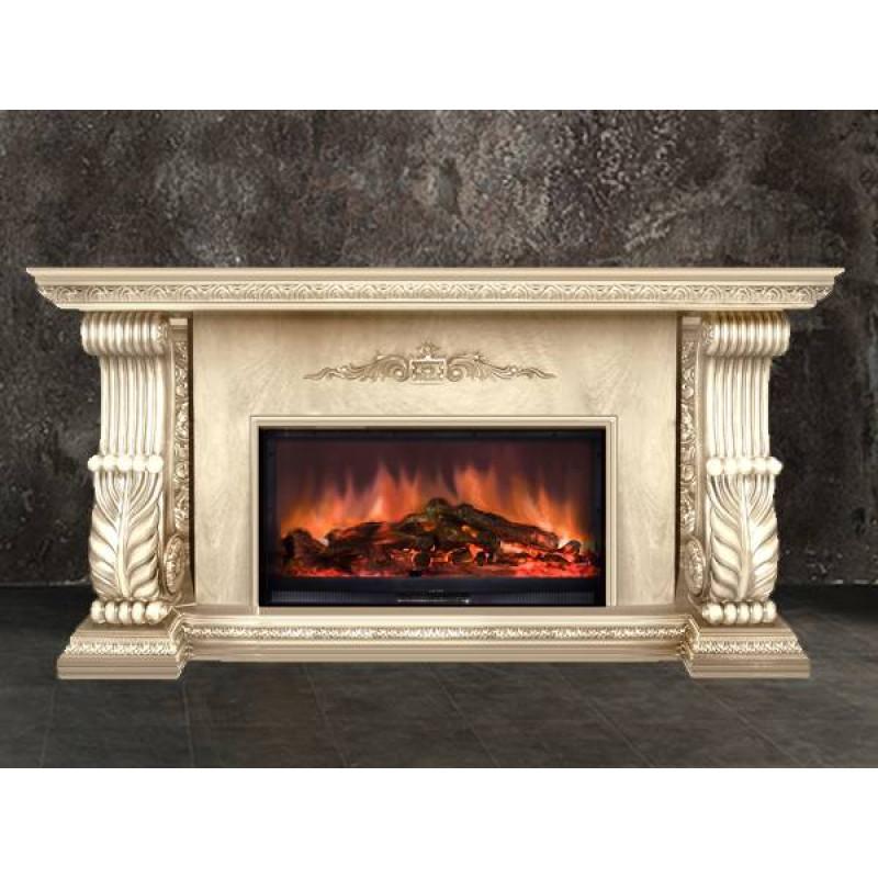 Электрокамин «Сенатор светлый»