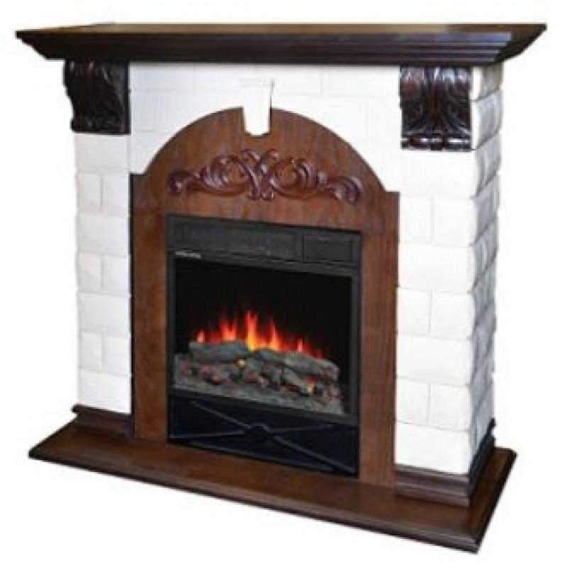 Электрокамины Каминокомплект Alex Bauman Jazz (Джаз) грецкий орех №K80