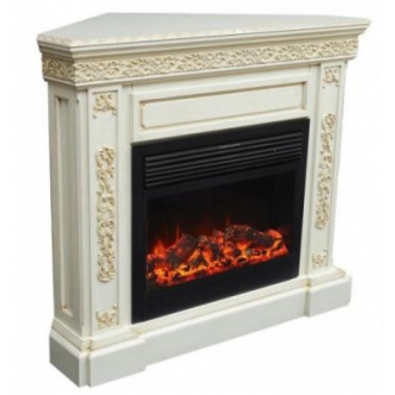 Порталы для электроочага Alex Bauman Ekaterina угловой белый шоколад