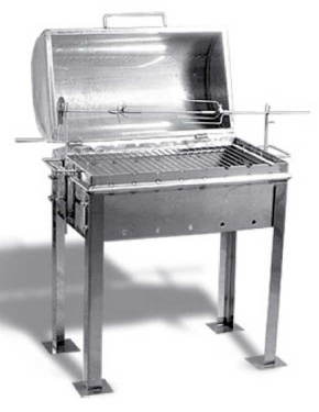 Мангал из нержавеющей стали "Ларец-коптильня Малый"