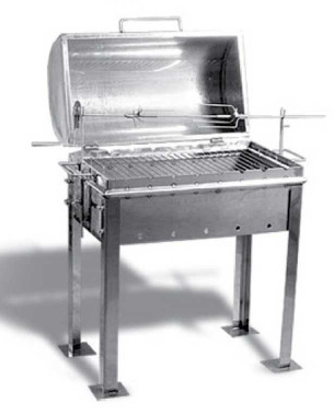 Мангал из нержавеющей стали "Магнат Средний"