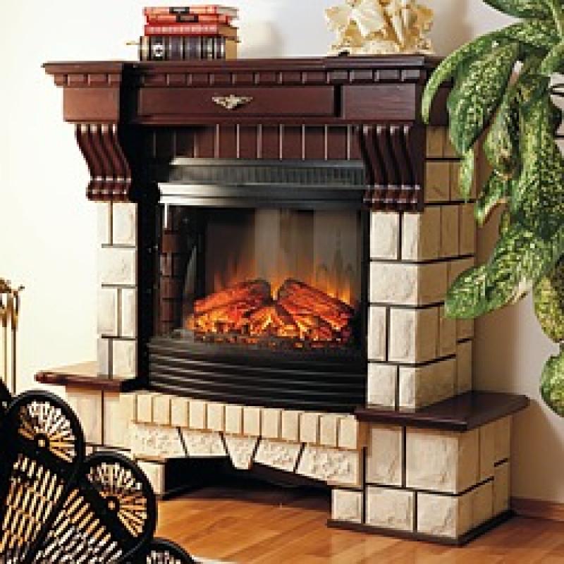 Электрокамины Экстерион с очагом Panoramic 25