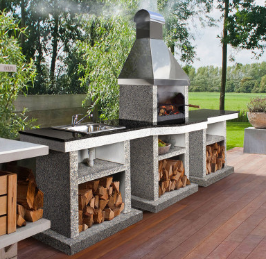 БАРБЕКЮ DARINA L стол мойка