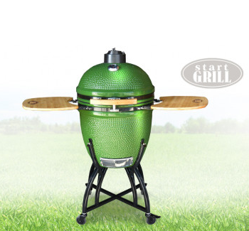 Керамический гриль-барбекю «NOVOFLAME» 22 дюйма с окошком (57см)