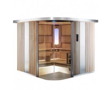 Сауна Harvia Rondium интерьер Exclusive