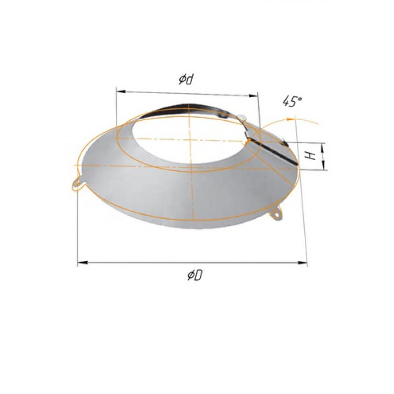 Фланец ∅80-100 (430, 0.5)