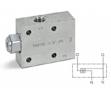 ОДНОСТОРОННИЕ ФЛАНЦЕВЫЕ ГИДРОЗАМКИ VBPSE FL