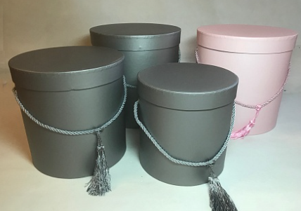 Коробка W108 Цилиндр с кисточкой 3в1