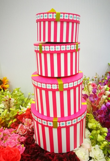 Коробка(А2) круг Фантазия 4в1