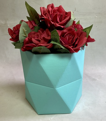 Коробка Многогранник 3D D16см Н18см