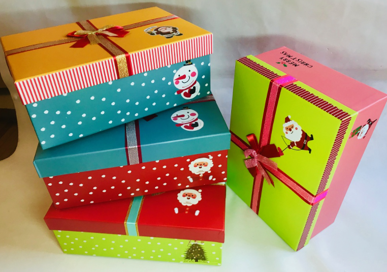 Коробка(K37) Прямоугольная Merry Christmas 3в1 32*23*12