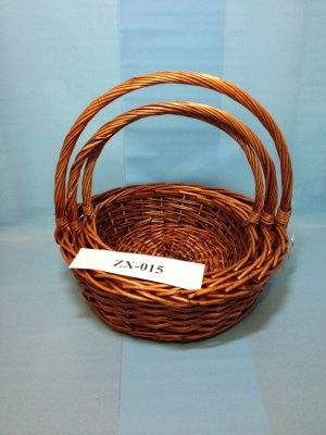 Корзины ивовые Китай №015 (набор круглый из 3шт)