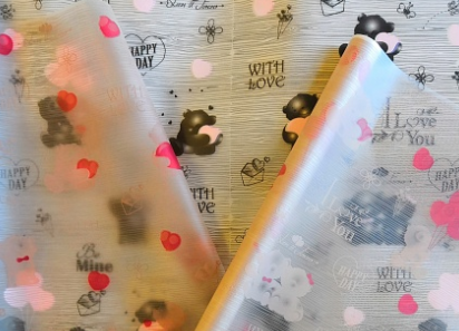 "Мишки" на матовой пленке (60см/200гр)