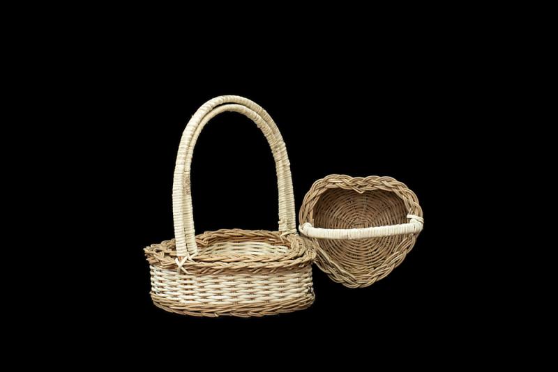 Набор ротанговый в виде сердца (3шт/уп)