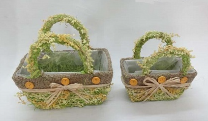 BH15C207 Набор сумок Салатовые (2шт/уп)