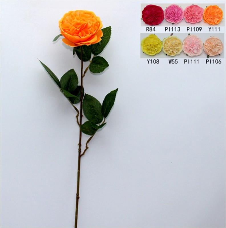 Пионовидная роза 69см TC120021 (Pl106)