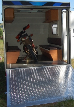 ПРИЦЕП ДЛЯ ПЕРЕВОЗКИ МОТОЦИКЛОВ BIKE SHUTTLE 813210-0074