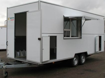 ПРИЦЕП ТОРГОВЫЙ «КУПАВА» 813226-15 Шиномонтаж