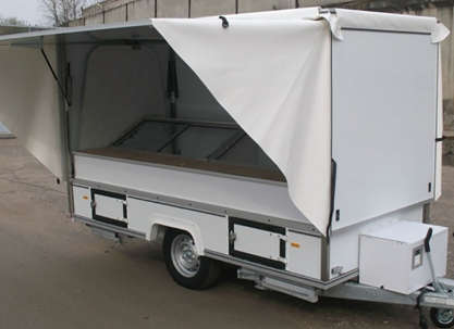 ПРИЦЕП ТОРГОВЫЙ «КУПАВА» 813213-0026 РОМАШКА