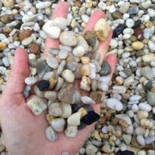 Галька жемчужная фр. 10-20 мм.