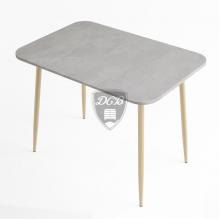 Стол обеденный фотопечать Бетон МДФ