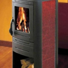 Печь Edilkamin ERIKA BORDEAUX