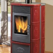 Печь Edilkamin ROSE/L ROSA AMARANTO