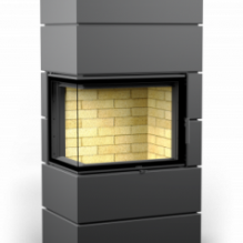 ПЕЧЬ-КАМИН ФЕРРО П2С 700