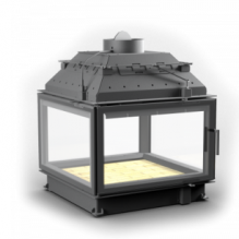 КАМИННАЯ ТОПКА П4С 800 - ТУННЕЛЬНАЯ СКВОЗНАЯ ТОПКА