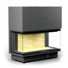 КАМИННАЯ ТОПКА АСТОВ П3С 12057 - ТОПКА ПОДОВАЯ 3 СТЕКЛА (П-ОБРАЗНАЯ) И ПОДЪЕМНЫМ МЕХАНИЗМОМ ДВЕРЦЫ