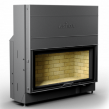 КАМИННАЯ ТОПКА АСТОВ ПС 12057 - ТОПКА ПОДОВАЯ С ПРЯМЫМ СТЕКЛОМ И ПОДЪЕМНЫМ МЕХАНИЗМОМ ДВЕРЦЫ