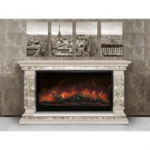 Электрокамин Лорд 14 беленый дуб