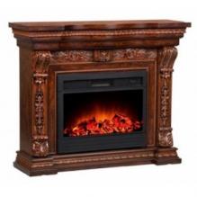 Электрокамины Каминокомплект Alex Bauman Milan карельская берёза с очагом Vista 28" FX