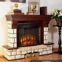 Электрокамины портал ЭКСТЕР / EXTER с очагом Panoramic 33 / 33W