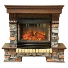 Электрокамины Портал Exter / Экстер Скала Black с очагом Panoramic 25