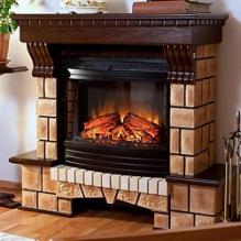 Электрокамины портал EXTER/ЭКСТЕР опаленный с очагом Panoramic 25