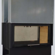 Каминная топка Horizont О 2хVD TUNNEL 1070 (KOBOK)