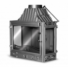 Каминная топка KAW-MET W3 Dual (трехсторонняя)