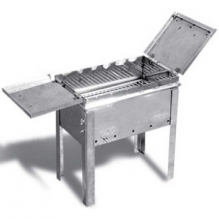 Мангал из нержавеющей стали "Мангал-коптильня Большой"