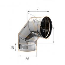 Колено 90° ∅120 (430, 0.5)