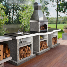 БАРБЕКЮ DARINA L стол мойка