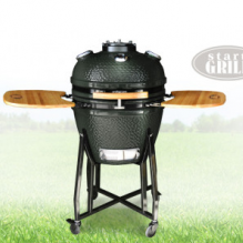 Керамический гриль-барбекю с окошком «NOVOFLAME» 22 дюйма (57см)