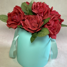 Подарочная коробка Цилиндр D18см Н20см