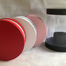 Коробка Цилиндр "Прозрачность" 22*22*26