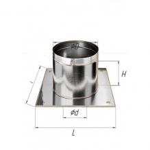 Потолочно-проходной узел ∅250 (430, 0.5)