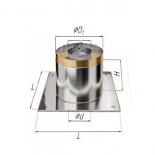 Потолочно-проходной узел ∅280 (430, 0.5, термо)