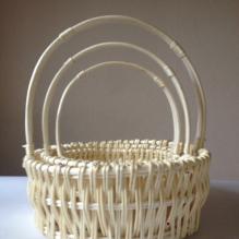 Корзины ивовые №11176 (набор круглый из 3шт)