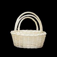 Корзины ивовые №10517 (набор круглый из 3шт)